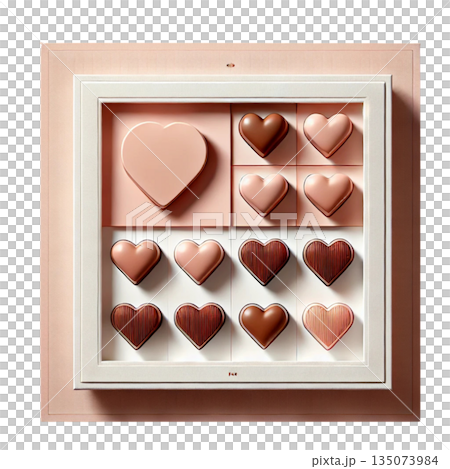 情人節的簡單而溫柔的畫面 135073984