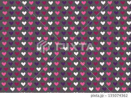 Digitally generated Valentines day pattern Digitally generated Valentines day pattern 135074362