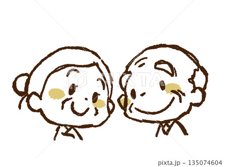 おじいちゃんとおばあちゃん おじいちゃんとおばあちゃん 135074604