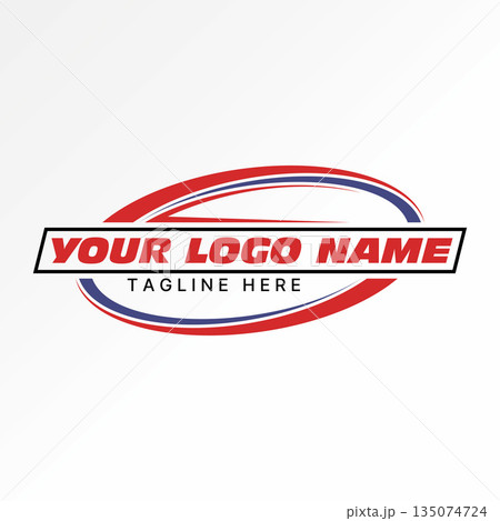 Ellipse swoosh emblem fast sport speed template garage automobile performance logo design graphic concept creative premium vector stock image top sell Ellipse swoosh emblem fast sport speed template garage automobile performance logo design graphic concept creative premium vector stock image top sell 135074724