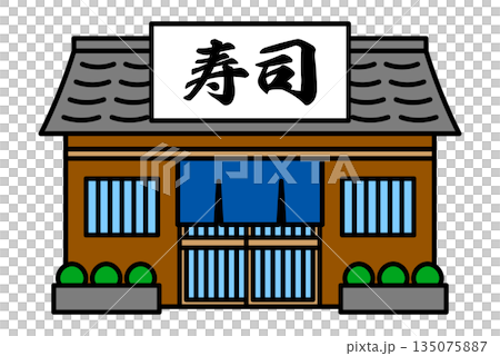 寿司屋の店舗の外観 135075887