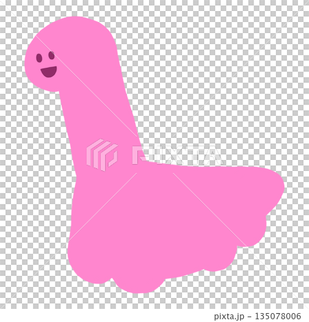 Pink Dinosaur Cartoon For Kids Animal Cartoon 135078006