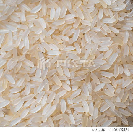 Raw real Rice grain texture Raw real Rice grain texture 135078321