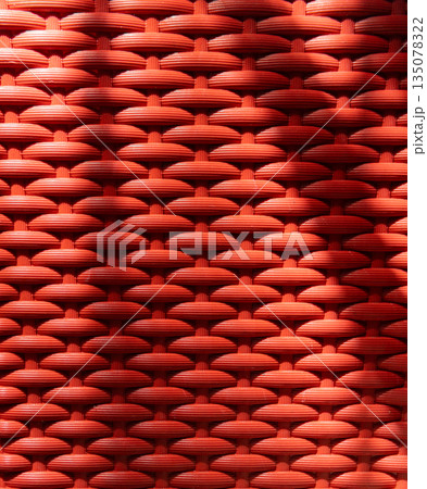 Close Up Red Synthetic Woven Texture Close Up Red Synthetic Woven Texture 135078322