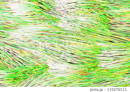 Green glowing optical fiber Green glowing optical fiber 135078511