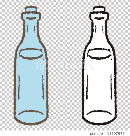 瓶子插圖 135079734