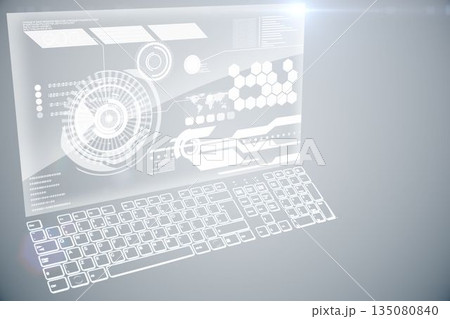 Futuristic technology interface Futuristic technology interface 135080840