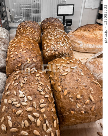 Close-up of festive easter pastries. 135083333