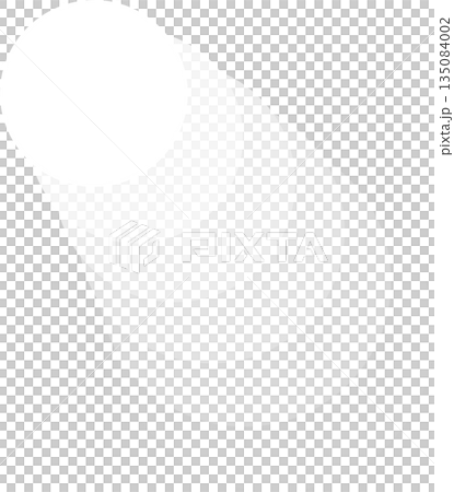 Circle transparent curve with overlapping design. Concept technology 135084002