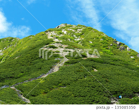【山の風景】南アルプス・仙丈ヶ岳 【山の風景】南アルプス・仙丈ヶ岳 135085350