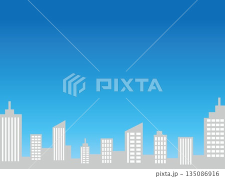 空, 青空, イラスト, 雲, 背景, ベクター, 紙吹雪, コピースペース, 風景, イベント 135086916