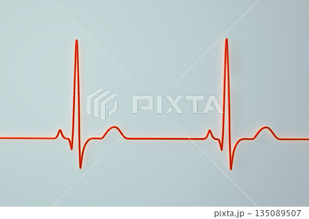 P-pulmonale, 3D illustration 135089507