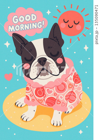 おはよう、フレブル。 135090471