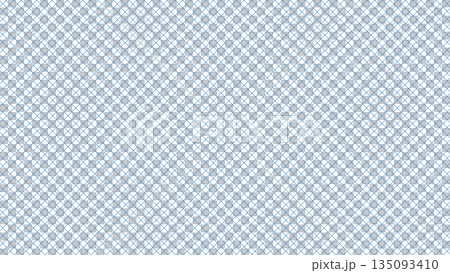 Hand-drawn blue diagonal grid texture - simple and modern thin line grid pattern background material 135093410