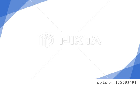 シンプルなグラデーションのビジネス系コーナーフレーム背景 135093491