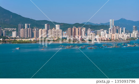 Jan 3 2026 Sha Tau Kok Hoi Coastal Port Area Hong Kong Jan 3 2026 Sha Tau Kok Hoi Coastal Port Area Hong Kong 135093796