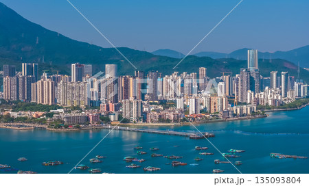 Jan 3 2026 Sha Tau Kok Pier Coastal Gateway In Hong Kong 135093804