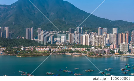 Jan 3 2026 Sha Tau Kok Border Town Coastal Landscape Hong Kong 135093805