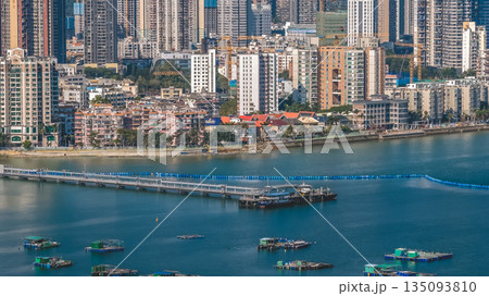 Jan 3 2026 Sha Tau Kok Pier Coastal Gateway In Hong Kong 135093810