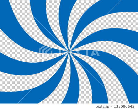 青色と白の放射線のうねり 青色と白の放射線のうねり 135096642