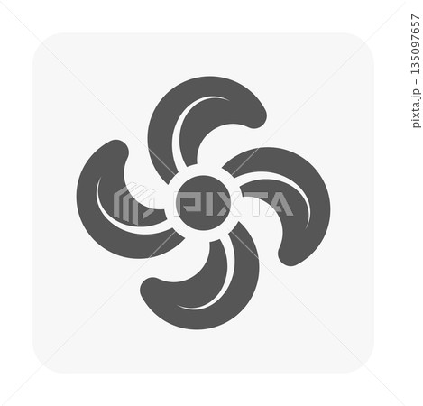 Fan Vector Icon 135097657