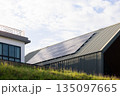 Eco House With Solar Roof 135097665