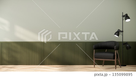 Minimalist Living Room contemporary style Interior Design have modern tropical and decoration. 3D rendering Minimalist Living Room contemporary style Interior Design have modern tropical and decoration. 3D rendering 135099895