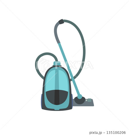 Blue vacuum cleaner flat 135100206