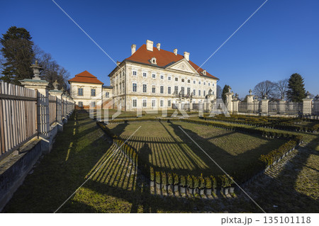 Dornava Castle baroque architecture and garden in Slovenia Dornava Castle baroque architecture and garden in Slovenia 135101118