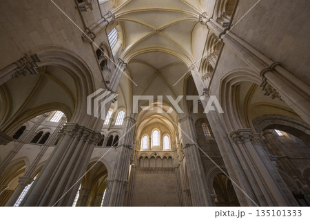 Vezelay Basilica Saint Mary Magdalene church interior 135101333