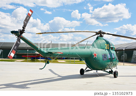 Mi-2 armed turbine transport helicopter Mi-2 armed turbine transport helicopter 135102973