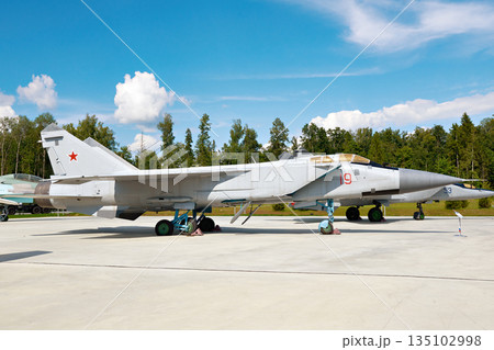 Mikoyan MiG-31 supersonic interceptor aircraft 135102998