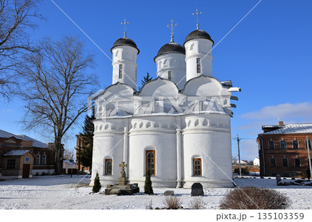 Suzdal, Russia, Rizopolozhensky cathedral Suzdal, Russia, Rizopolozhensky cathedral 135103359