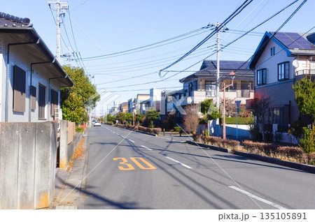 埼玉県越谷市東越谷の風景2026年1月 埼玉県越谷市東越谷の風景2026年1月 135105891