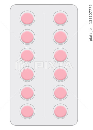 薬のシート 135107776