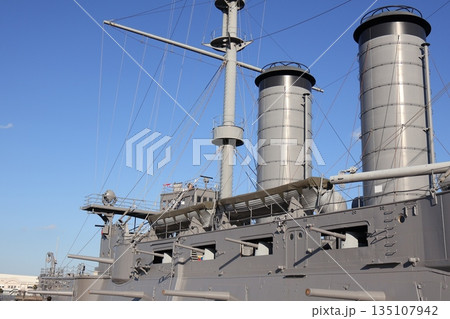 三笠公園の記念艦三笠です 135107942