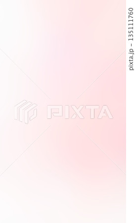 グラデーション背景テクスチャー素材　淡いピンク色　グラデーション 135111760