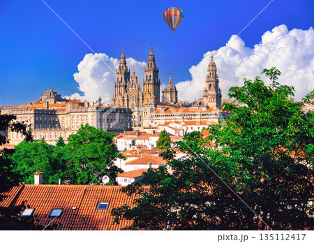 サンティアゴ・デ・コンポステーラのカテドラルの絶景 135112417