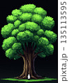an AI Image Generator, Scientist With Dog Standing Beside a Massive Green Tree i 135113595