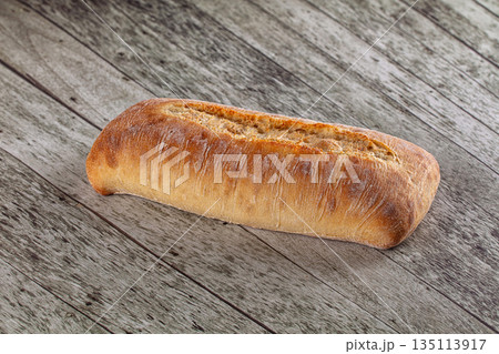 Italian traditional crusy bread - Ciabatta Italian traditional crusy bread - Ciabatta 135113917
