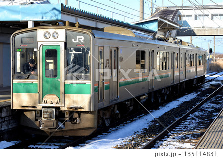 山形線701系5500番台普通電車2両 135114831