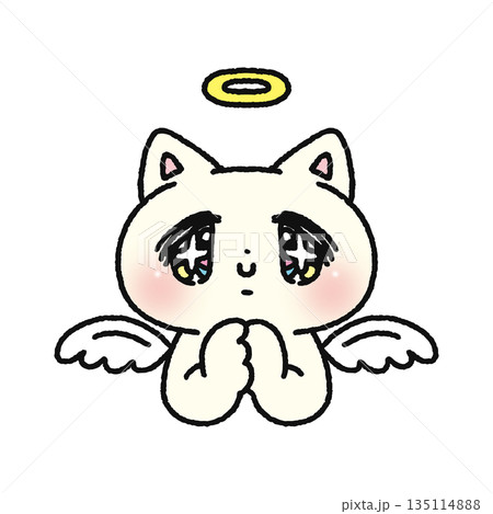 ゆめかわ天使なネコ ゆめかわ天使なネコ 135114888