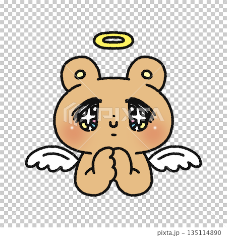 Dreamy angelic bear Dreamy angelic bear 135114890
