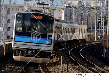 仙石線を走る205系3100番台普通電車4両 仙石線を走る205系3100番台普通電車4両 135115008