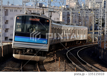 仙石線を走る205系3100番台普通電車4両 仙石線を走る205系3100番台普通電車4両 135115010