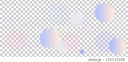 受春天幾何孟菲斯啟發的彩色幾何圖案的背景插圖 135115289