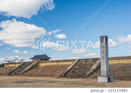 国営平城宮跡歴史公園　第二次大極殿跡　奈良市 135115901