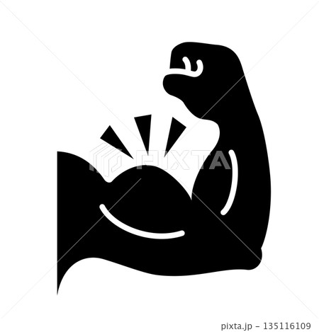 力こぶのアイコン 135116109