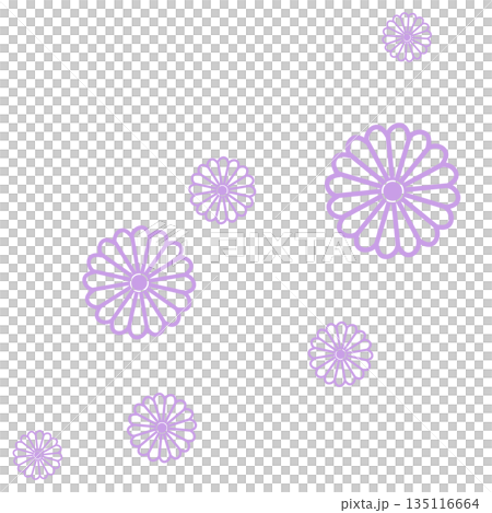 Many pale purple flowers Many pale purple flowers 135116664