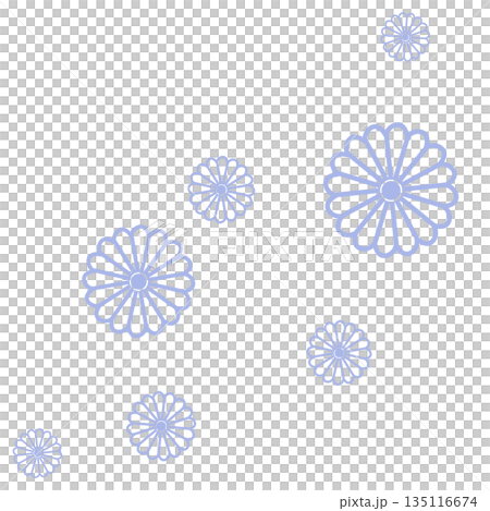 許多淡藍色的花 許多淡藍色的花 135116674
